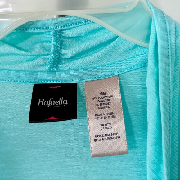 Rafaella Cardigan medium & shenanigans shirt large set woman sizes top - Picture 5 of 9